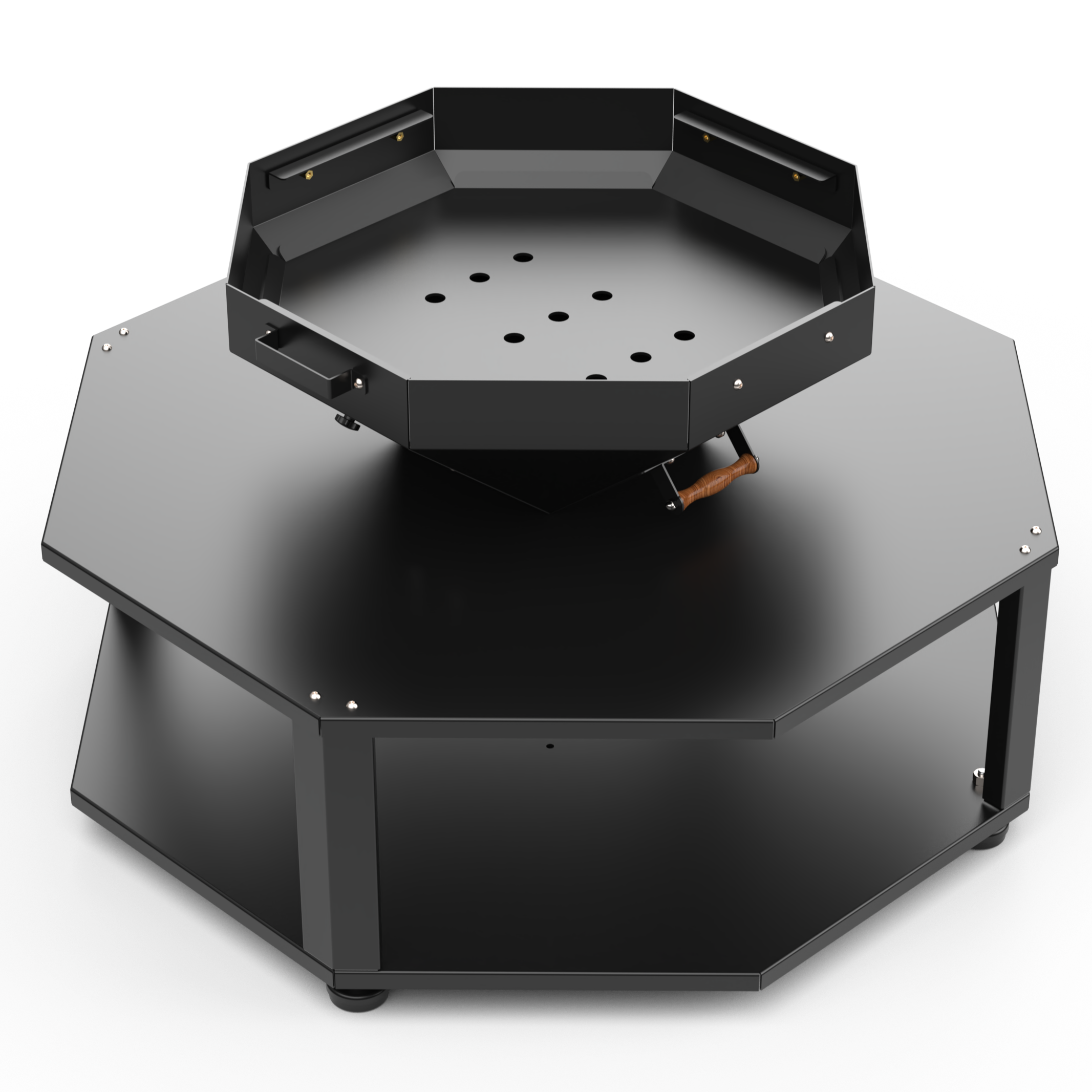 Hotbbaq Hot Coating Portatif Mangal Ateş Çukuru Bahçe Şöminesi