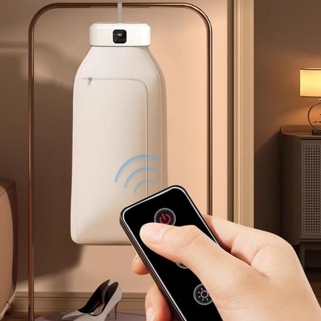 Mioji Mio UV100X Yeni Nesil UV Işıklı Taşınabilir Portatif Askılı Katlanabilir Çamaşır Kurutma Makinesi