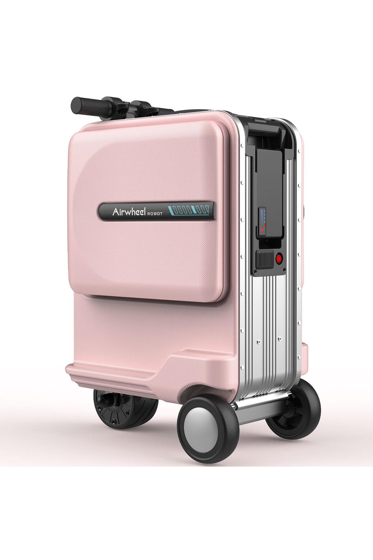 AirWheel SE3MINIT Elektrikli Binilebilir Scooter Valiz Pembe