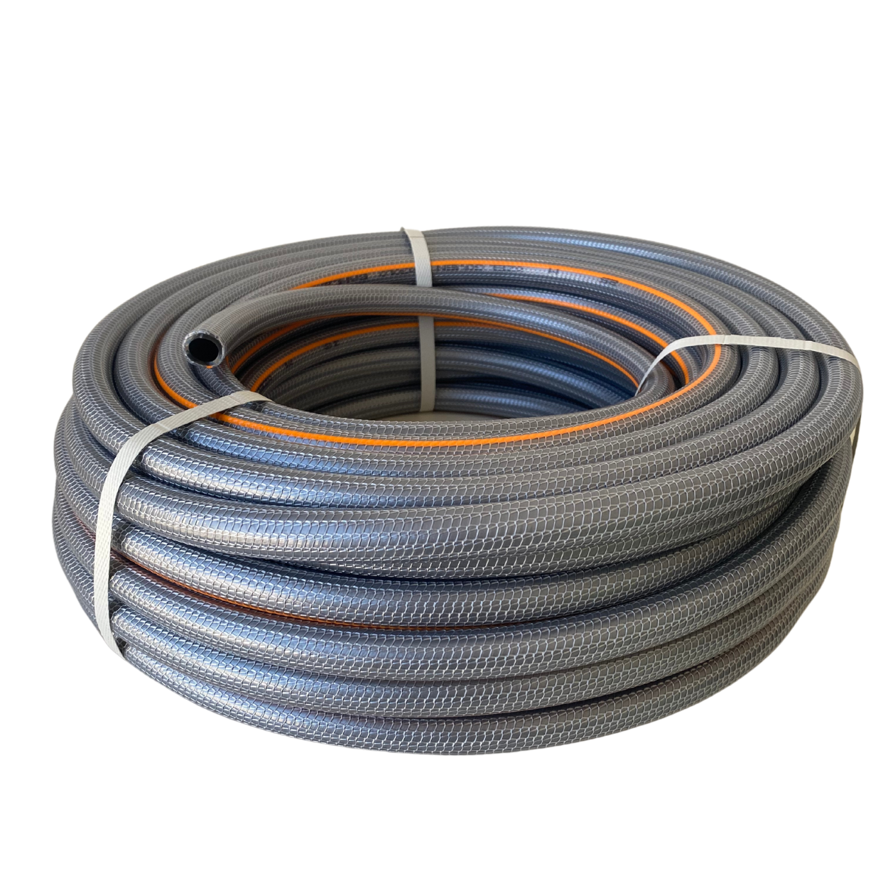 Reyo 1/2 Örgülü Premium Şeffaf 25 Metre Bahçe Hortumu 