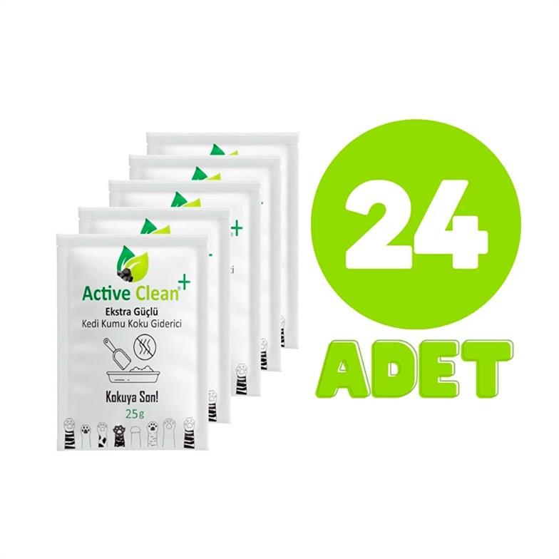 Active Clean Kedi Kumu Koku Giderici 25g - 24 Adet