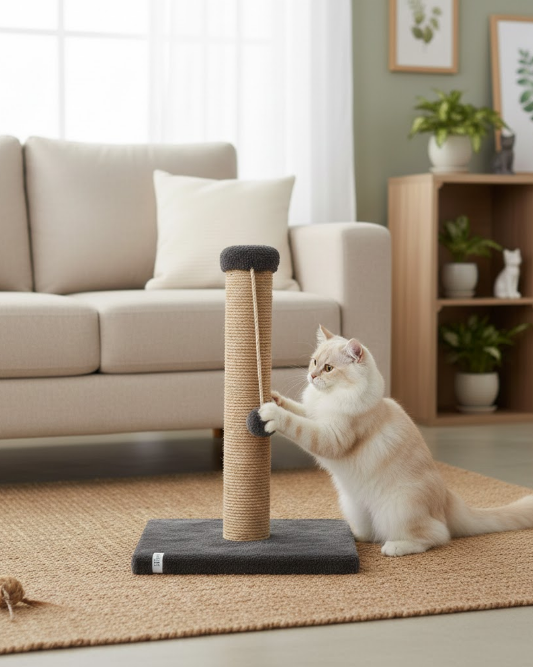 Reyo Pet Kedi Tırmalama Tahtası Antrasit 42 cm