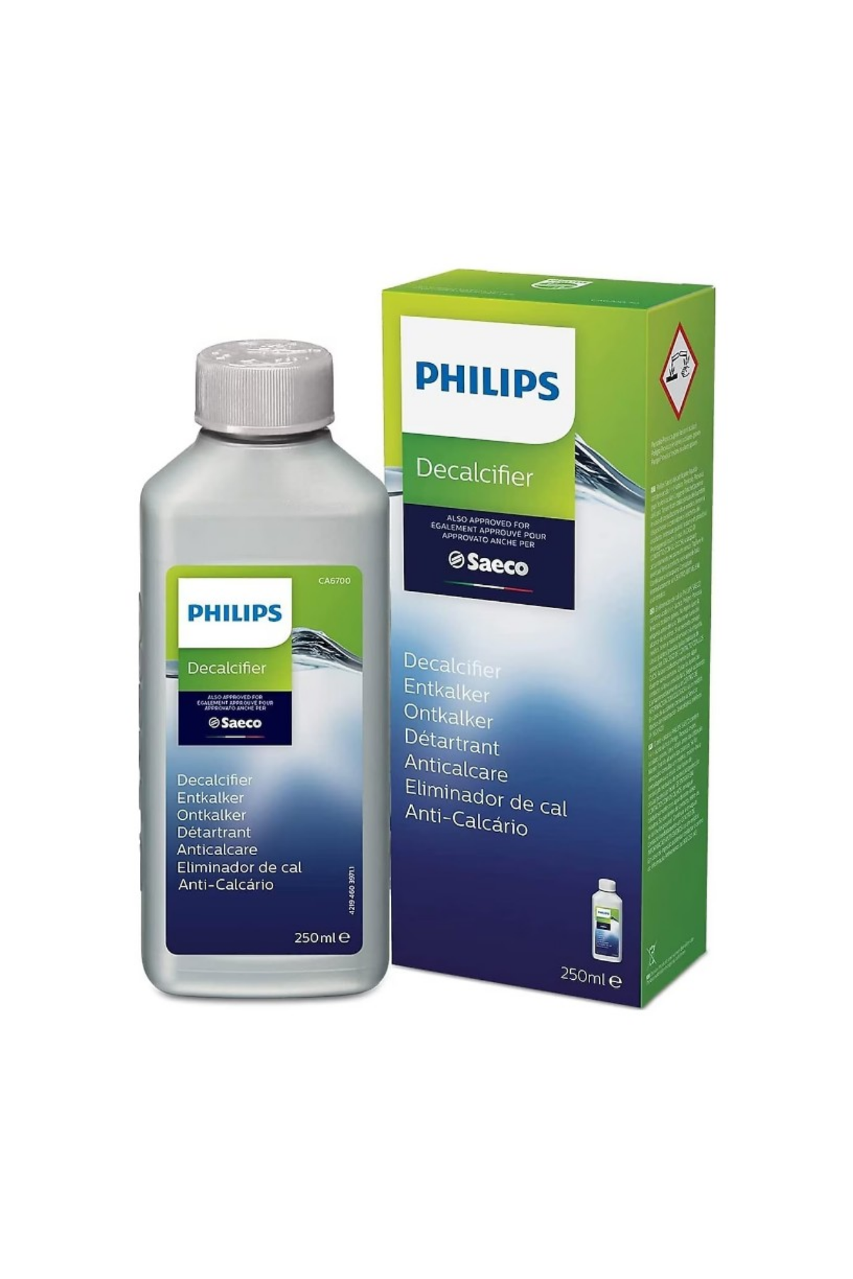 Philips CA6700/10 Espresso Makinesi Kireç Temizleme Solüsyonu - CA6704/10 Yağ Çözücü Tablet 2'li Avantaj Set