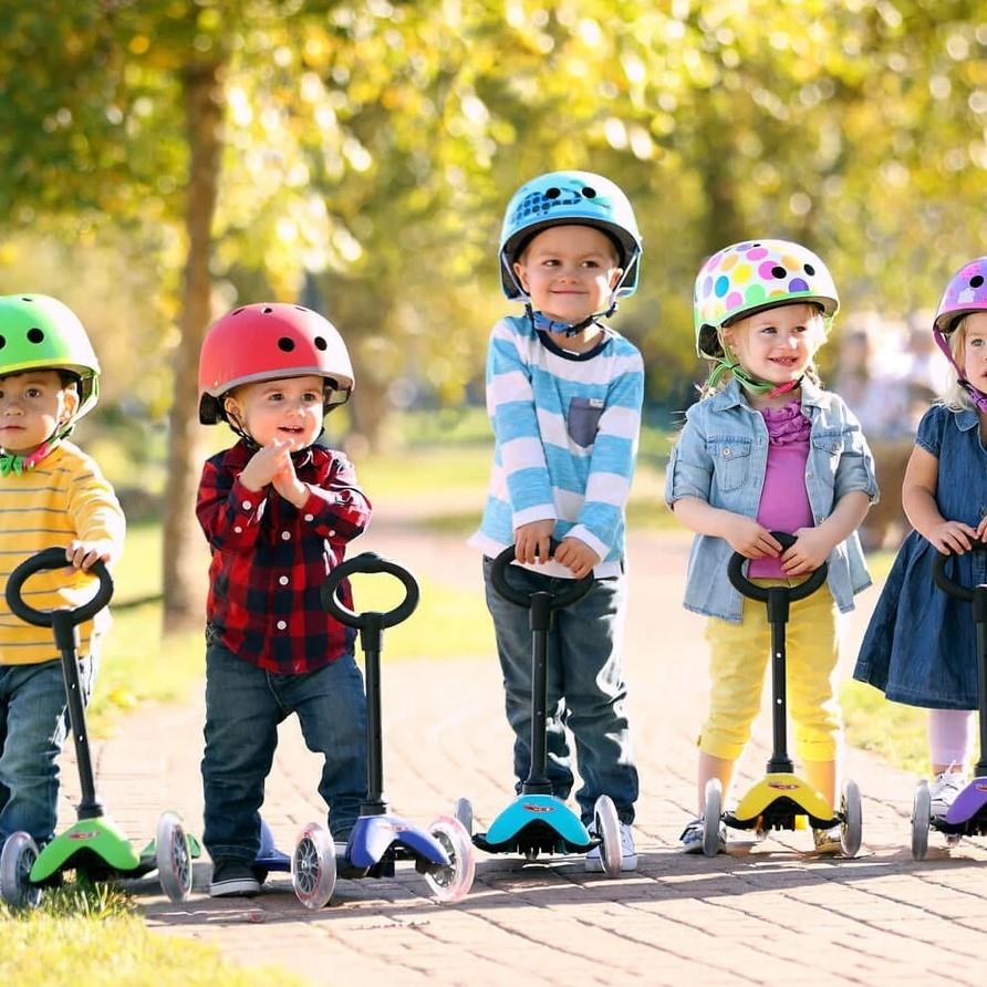 Micro Mini Micro 3in1 Deluxe 3 Tekerlekli Scooter Pembe