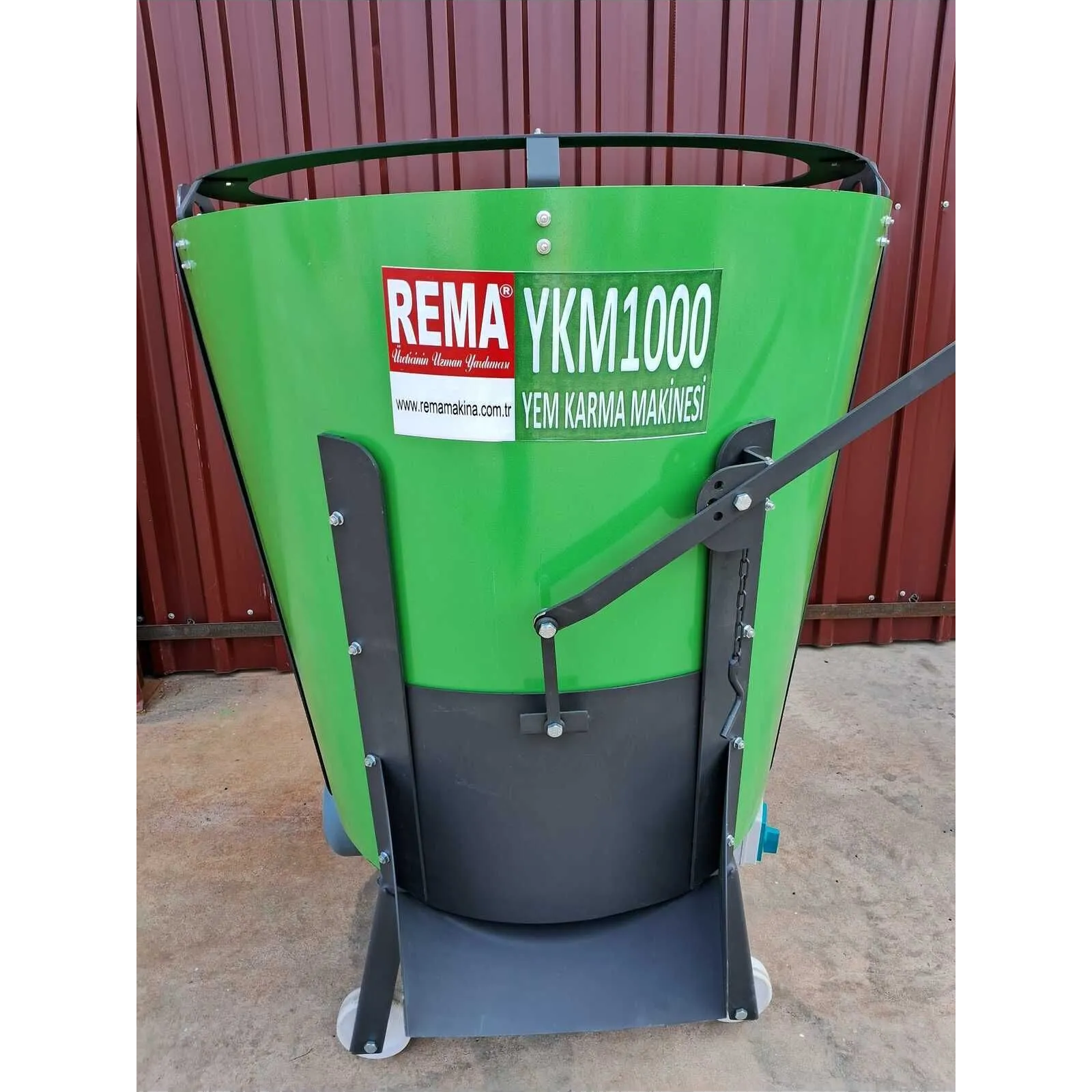 Rema YKM1000 1m³ Yem Karma Makinesi 220V
