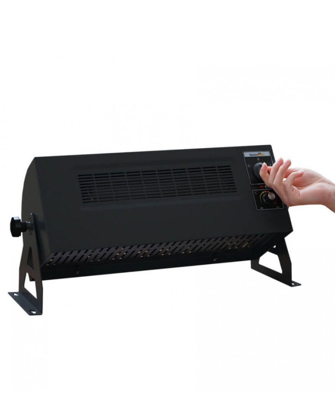 Heatbox HB3603000F 360 3000W Monofaze Elektrikli Fanlı Isıtıcı Füme