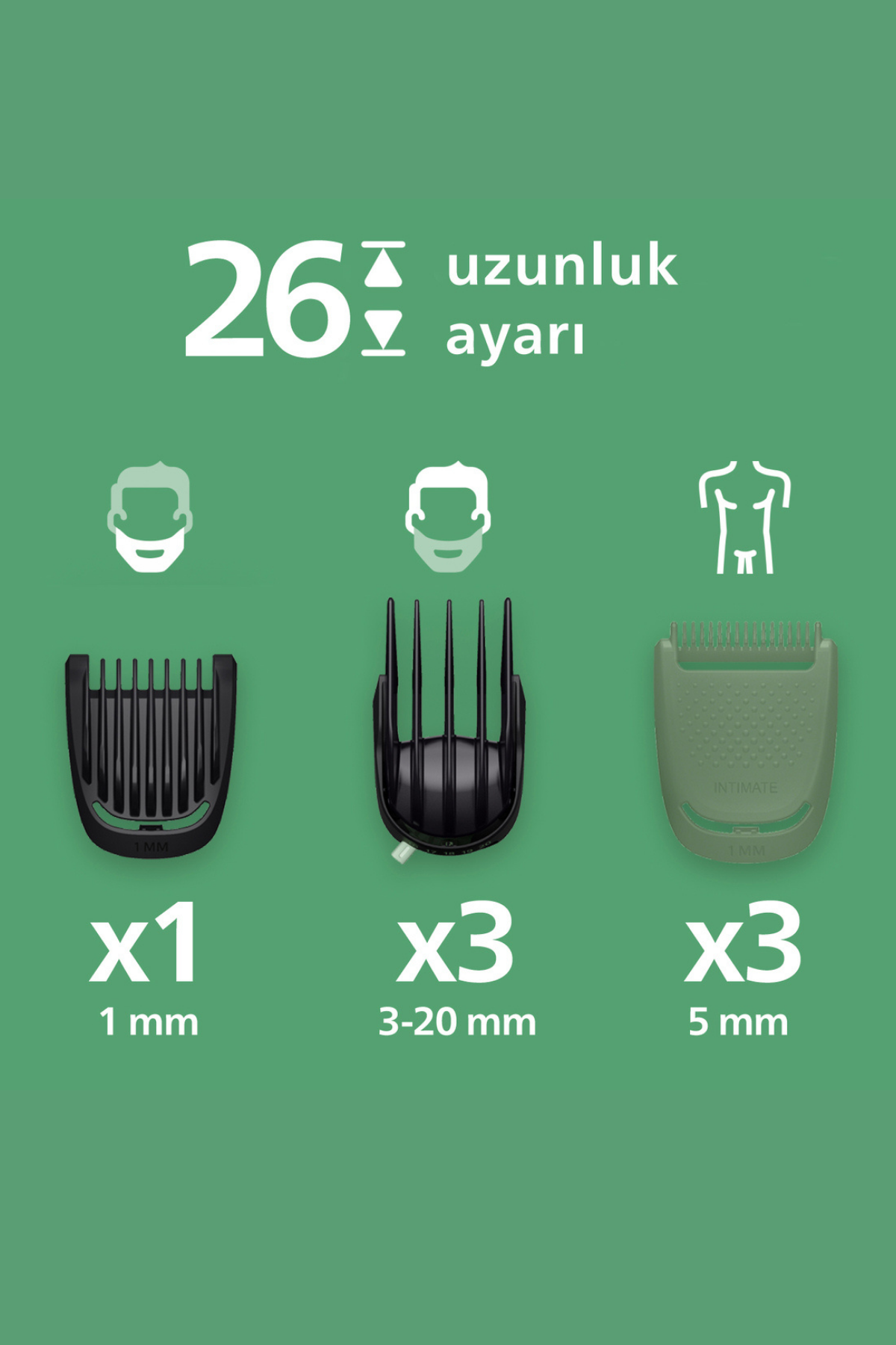 Philips 7000 Series MG7935/15 15in1 Islak Kuru Erkek Bakım Seti