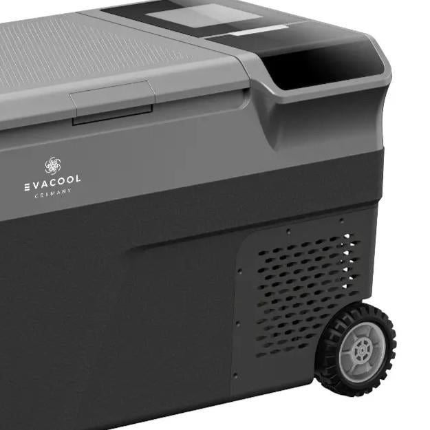 Evacool EVA40IM 12/24V 38 Litre Tekerlekli Kompresörlü Oto Buzdolabı Masalı Buz Yapma Özellikli