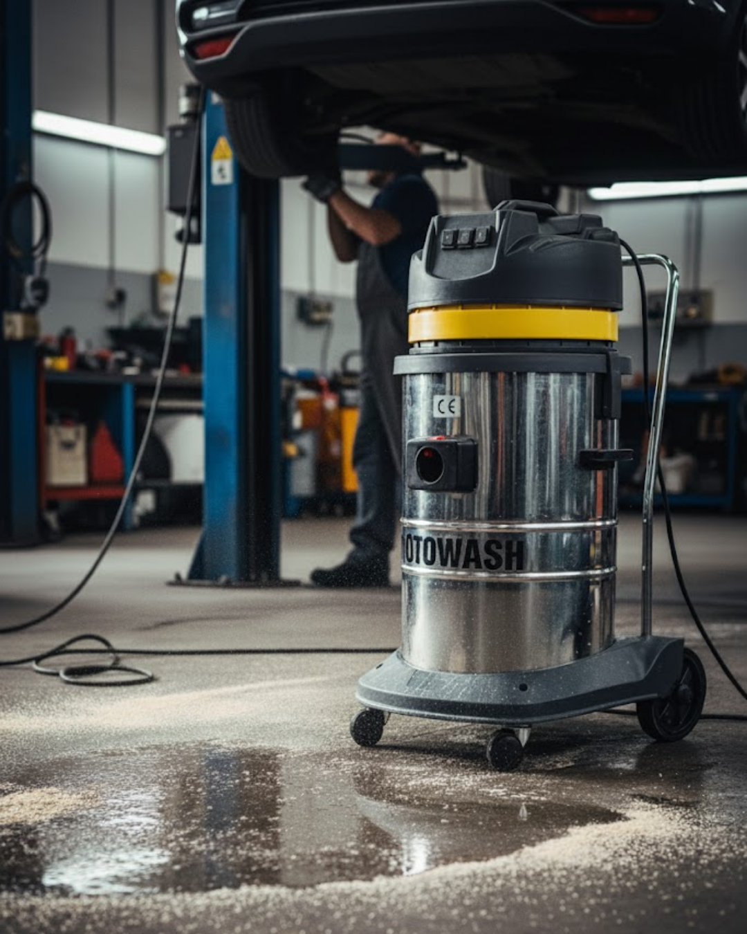 Rotowash 10430 3 Motorlu Islak Kuru Endüstriyel Süpürge