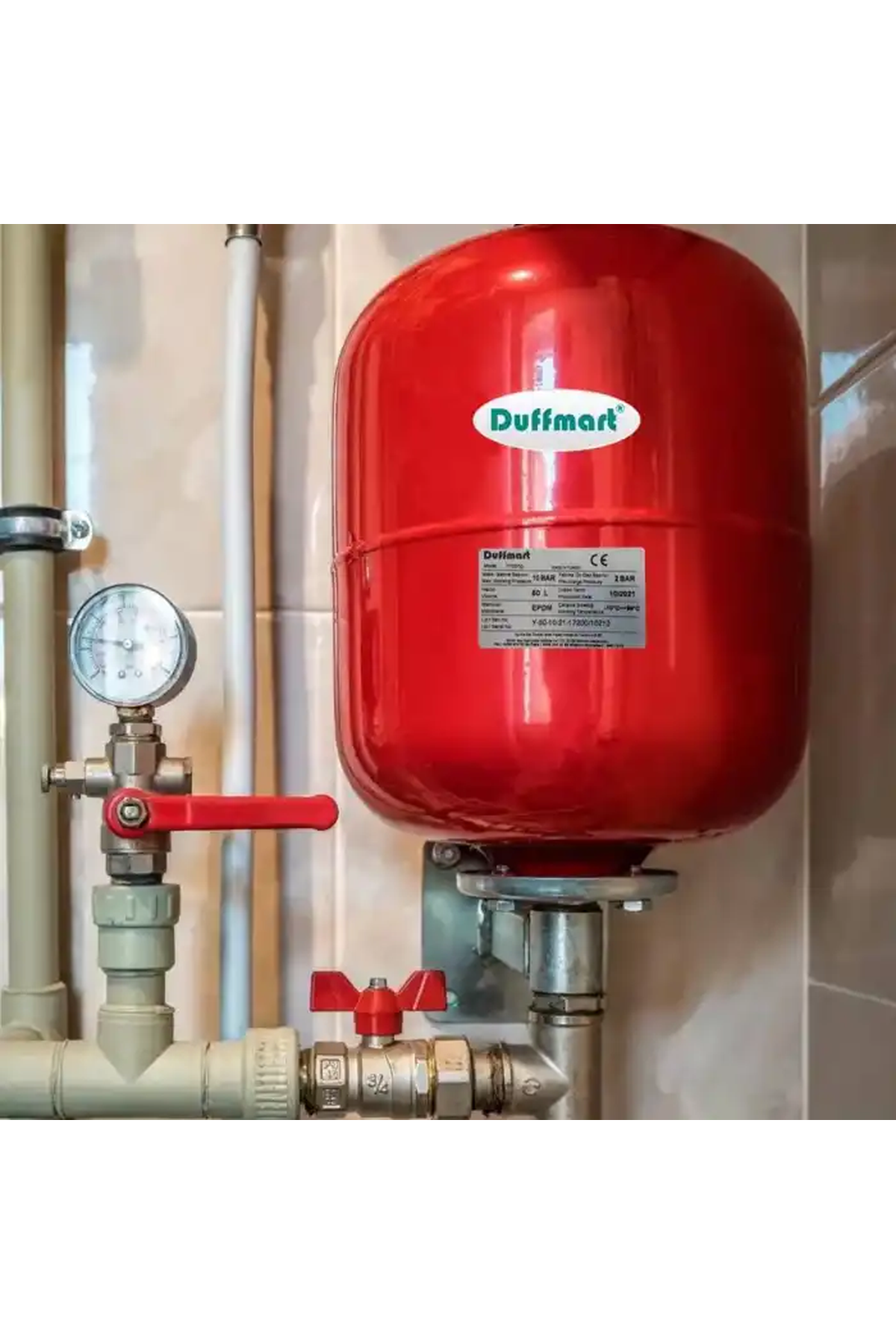 Duffmart TA 24/16 16 Atü Kapalı 24 Lt Genleşme Tankı