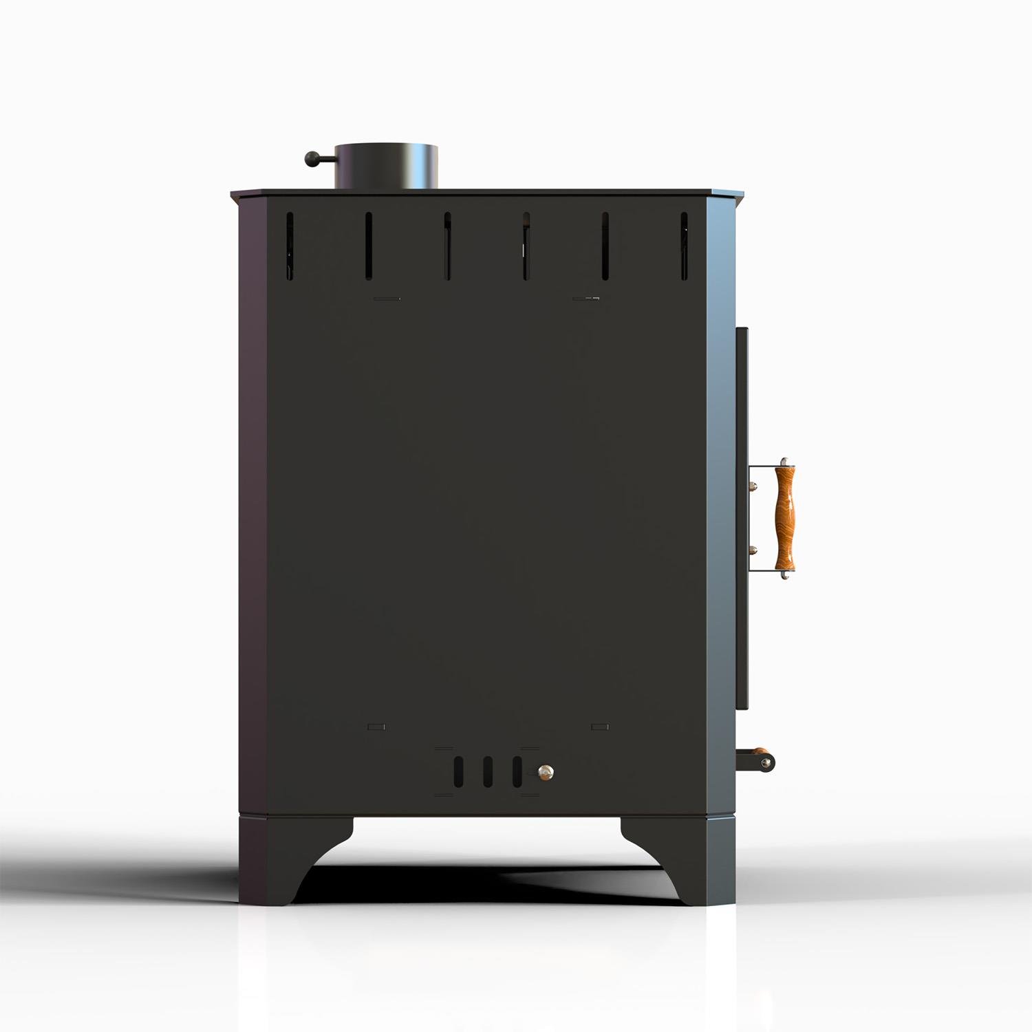 Hotbbaq Hot Rectangle Tek Camlı Şömine Soba