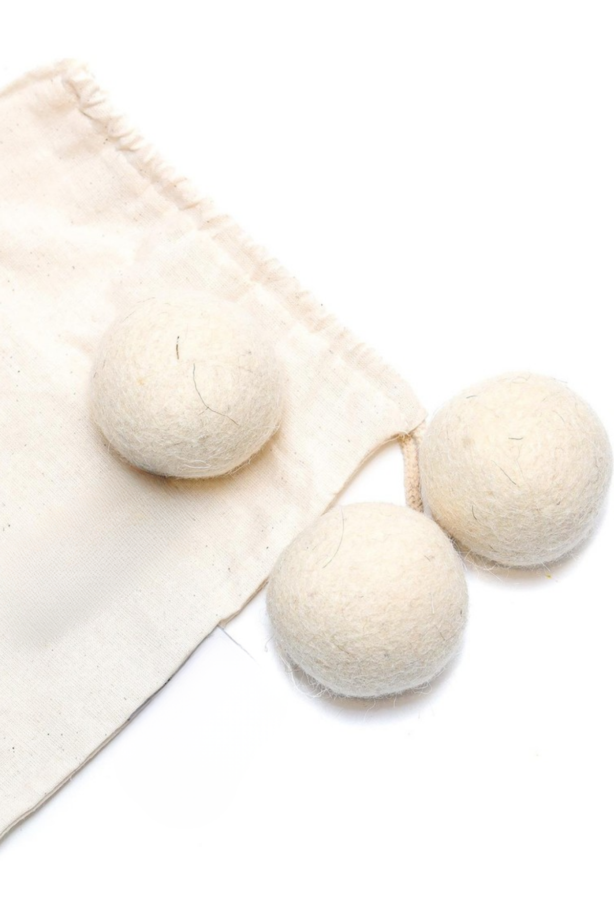 Reyo 3'lü Çamaşır Yün Kurutma Topu + %100 Saf Limon Esansı Hediye - Doğal ve Çevre Dostu