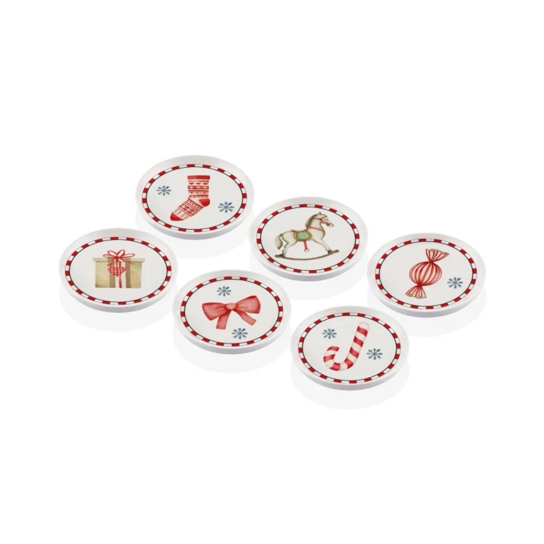 The Mia Globe Çerezlik 6 Parça 10 cm