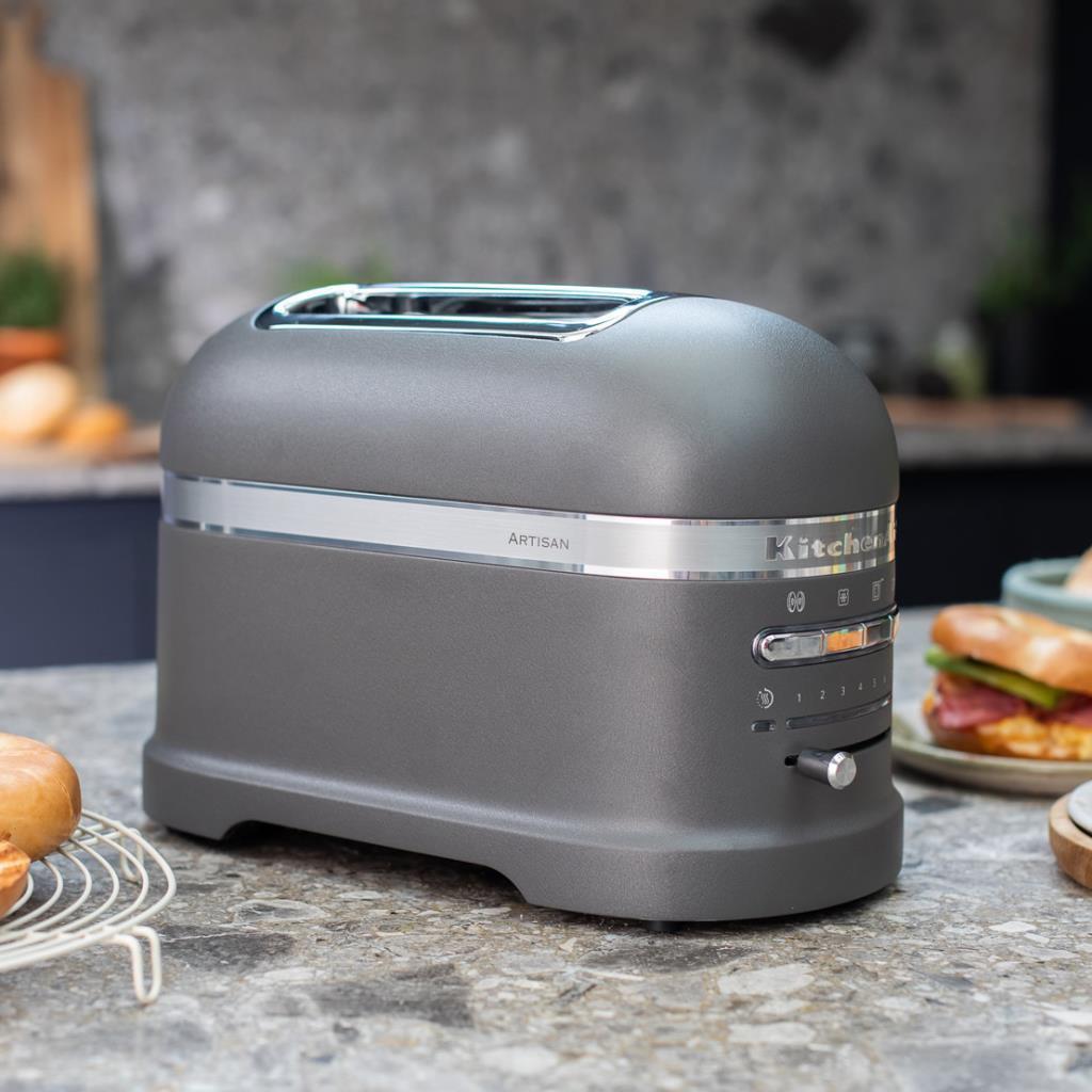 KitchenAid 5KMT2204EGR Imperial Grey 2 Dilim Ekmek Kızartma Makinesi
