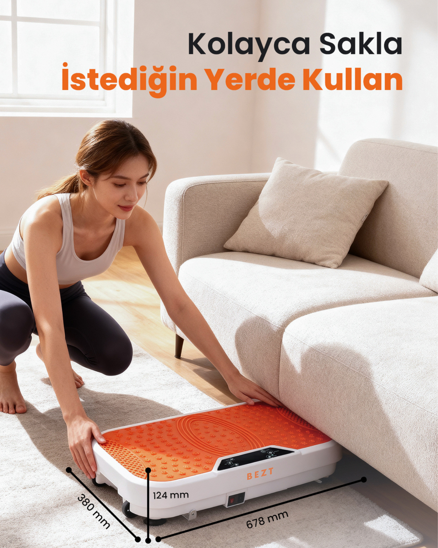 Bezt Vibe 2 Pro Max Vibration Plate Titreşimli Spor Masaj Aleti