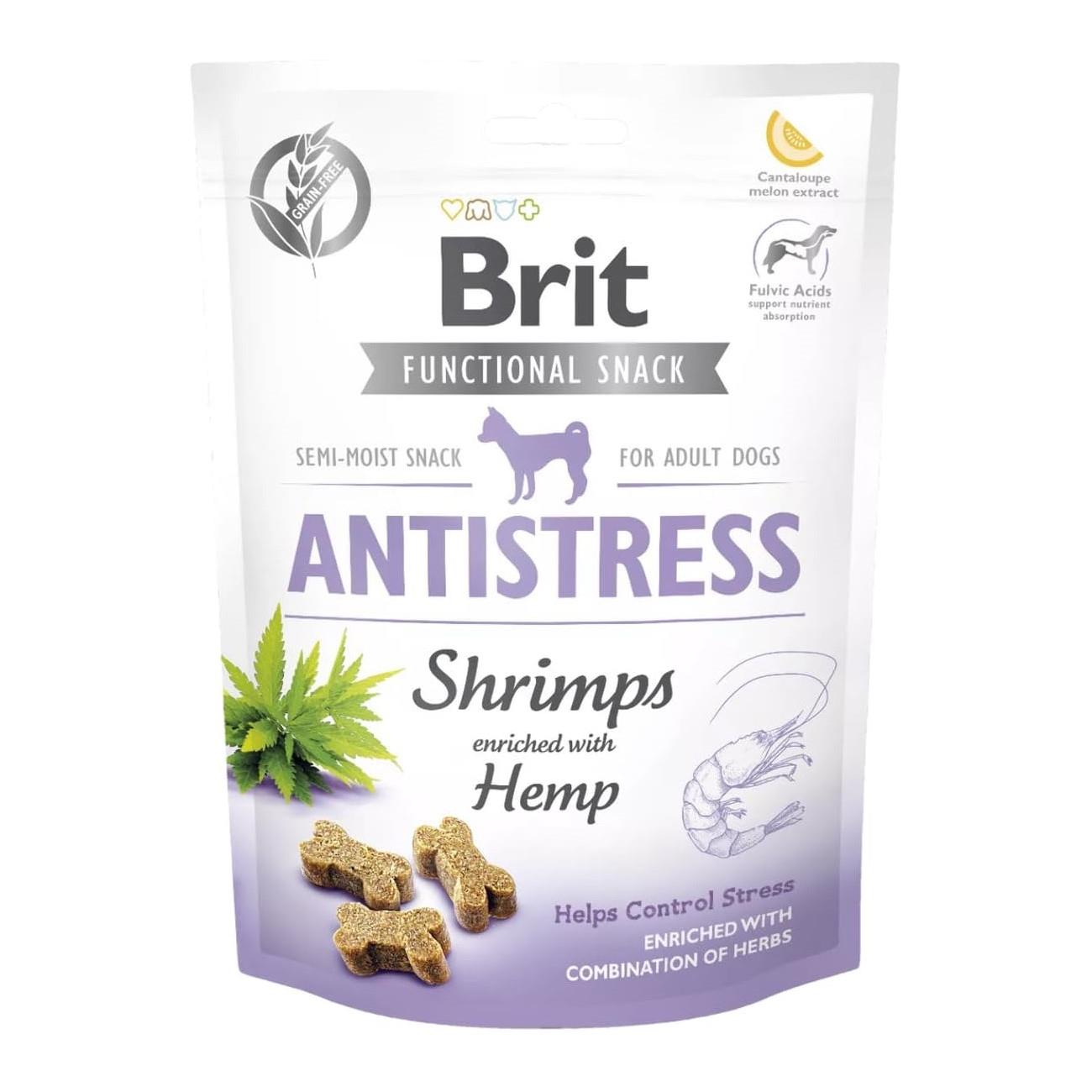 Brit Care Antistress Karidesli ve Kenevirli 150 gr Köpek Ödül Maması