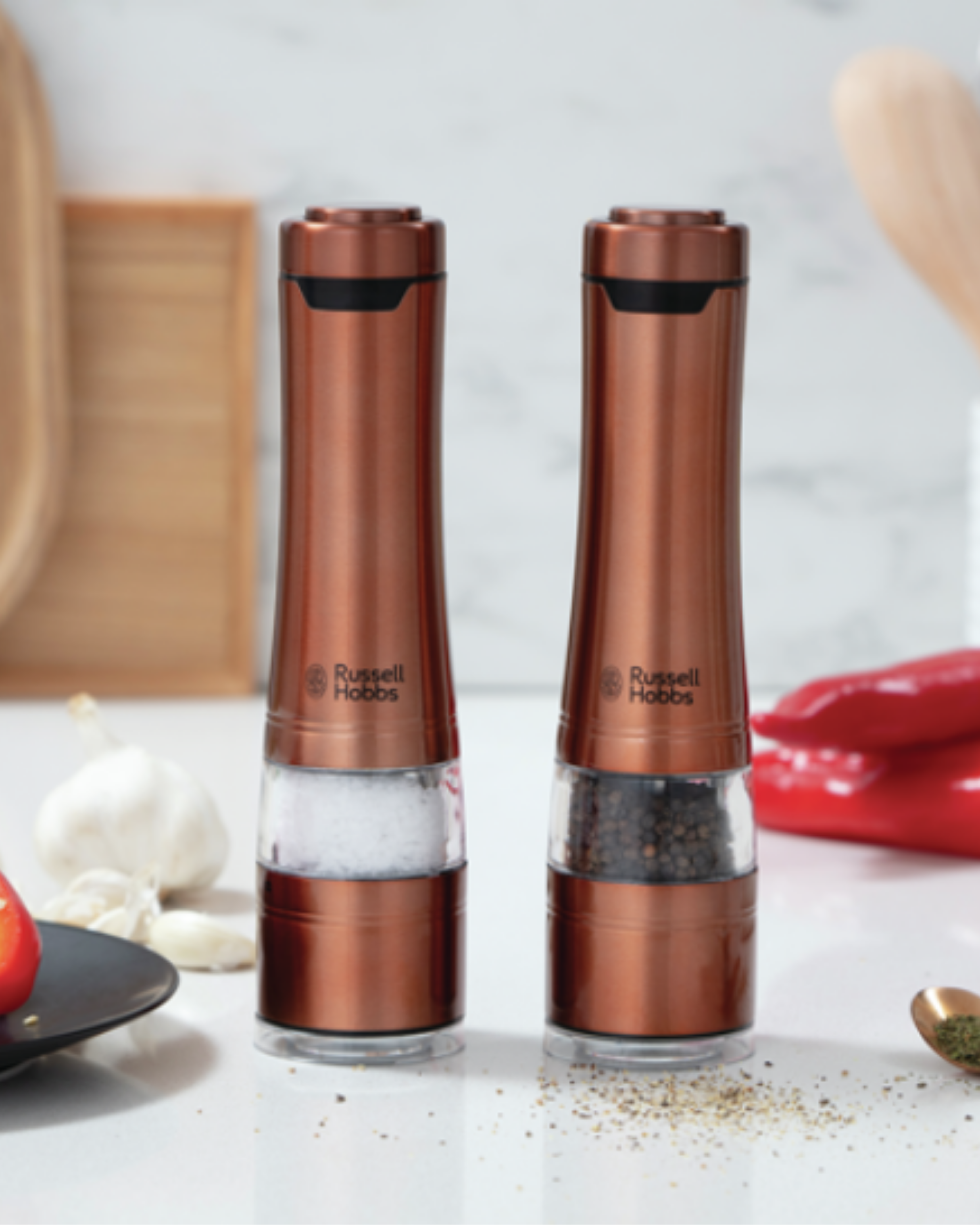 Russell Hobbs 28011-56 Classics Elektrikli Tuz Karabiber Değirmeni Seti