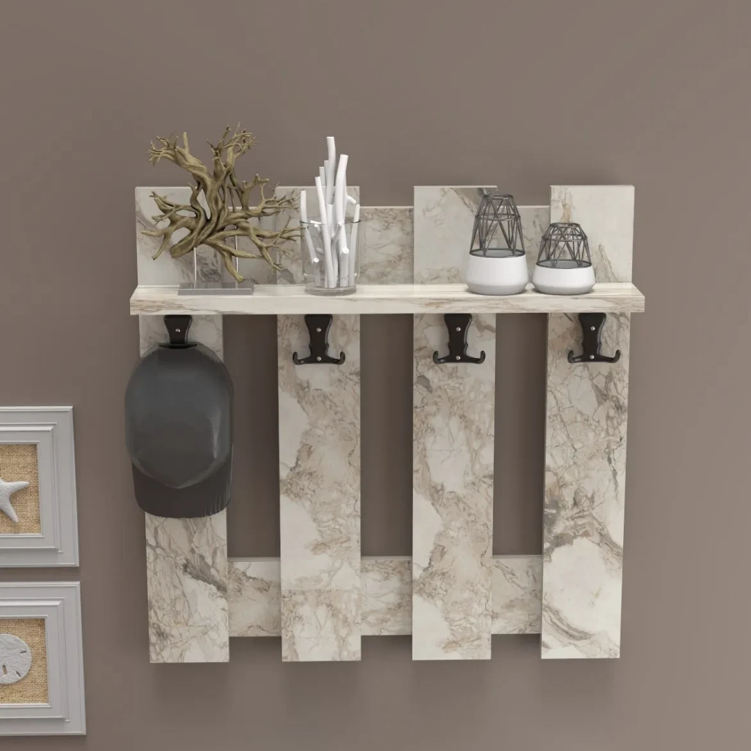 Gold Falez Çit Duvar Askılığı Portmanto Efes