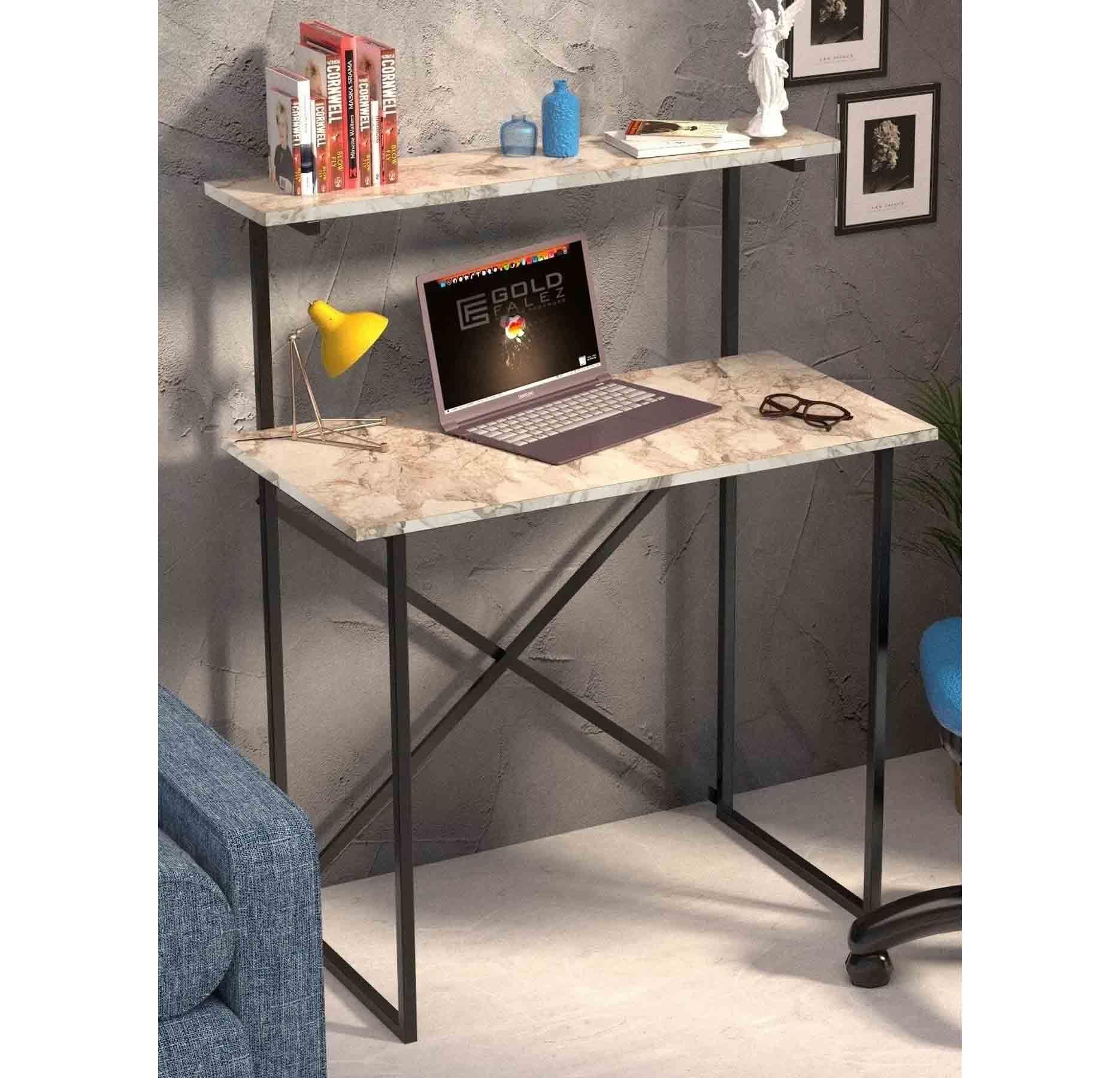 Reyo Çalışma Masası Kitaplıklı, Bilgisayar Masası, Ofis Masası Efes