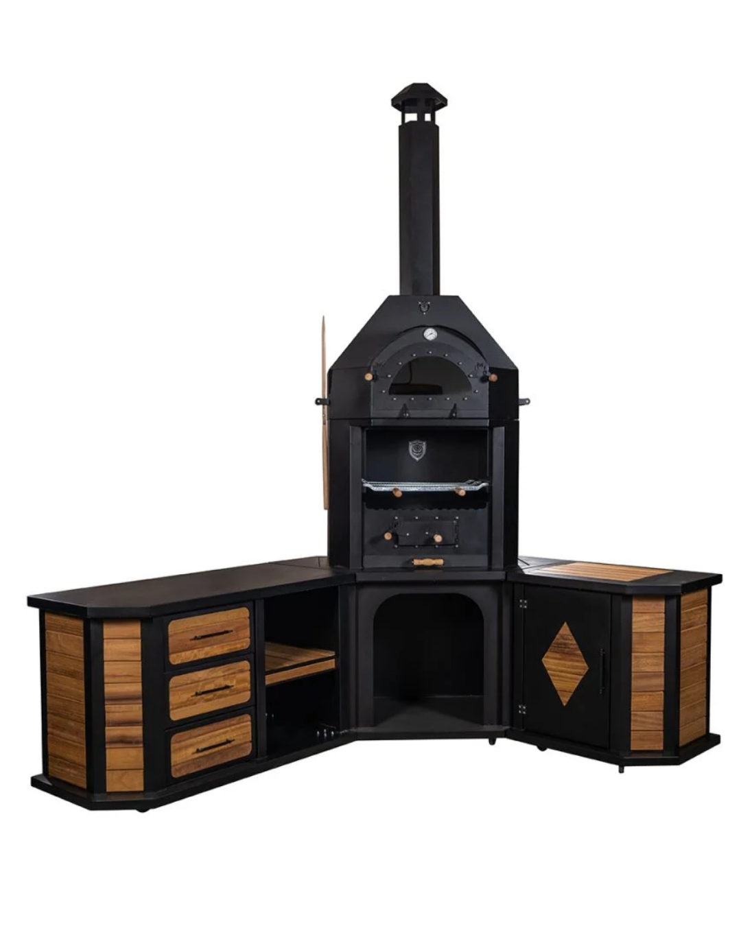 ZS Hermanos Avangarde Köşe Fırınlı Barbekü