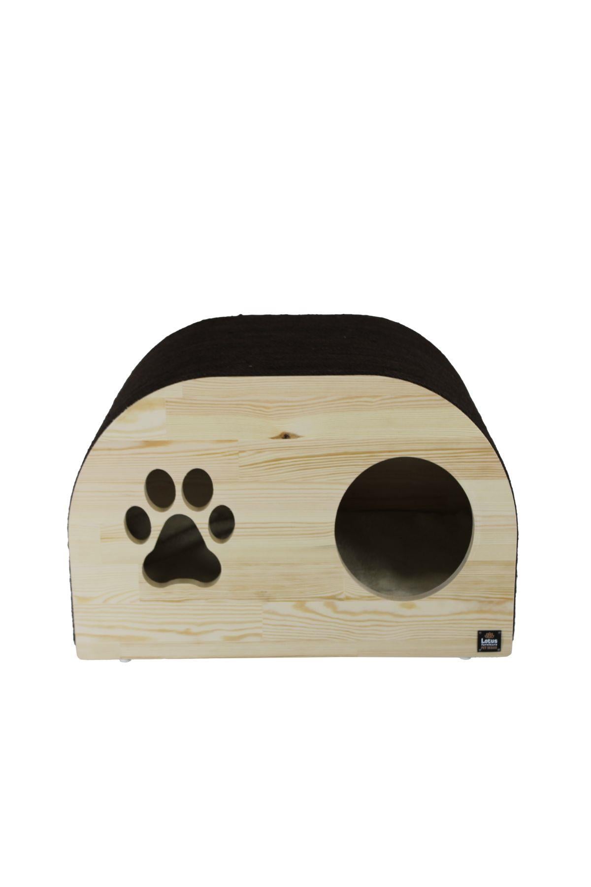 Lotus Pet Design Torino Tırmalamalı Kedi Evi