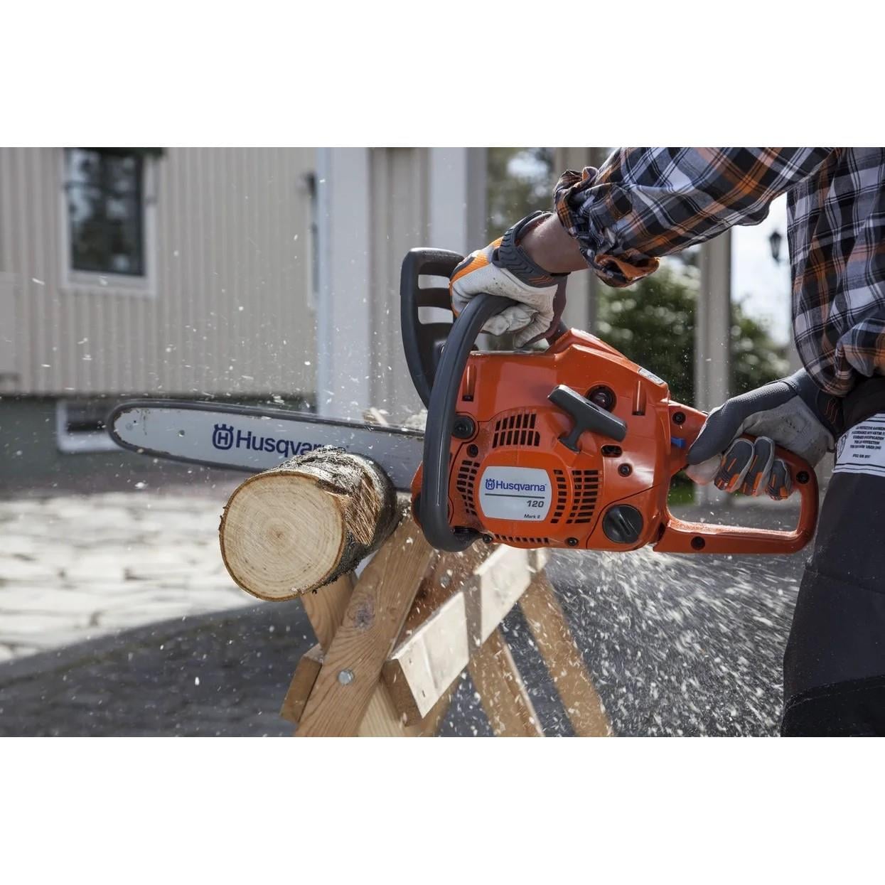 Husqvarna 120 Mark II Benzinli Ağaç Kesme Makinesi