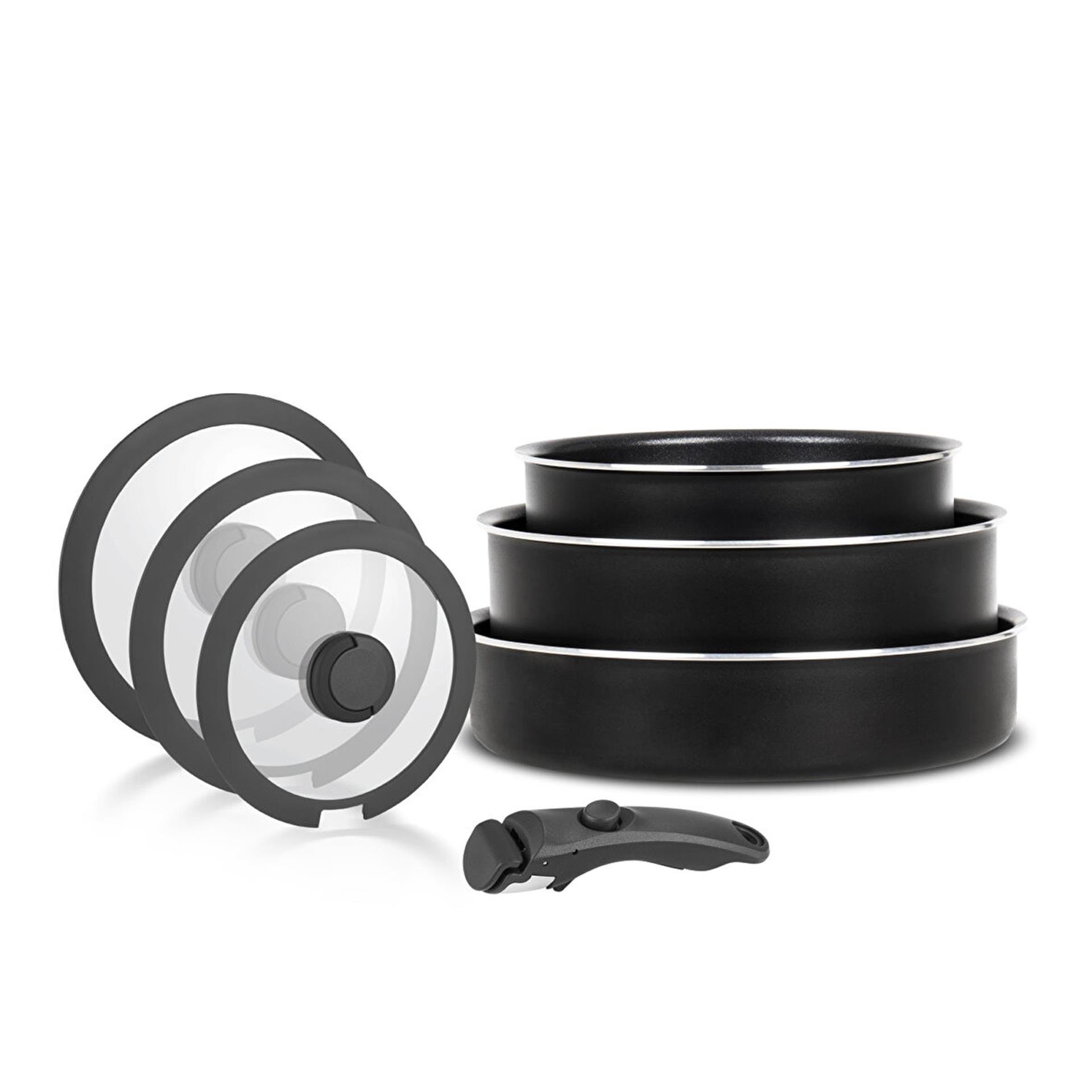 Leggno AIO2252SET7 All-In-One Titanium 7 Parça Tencere Set