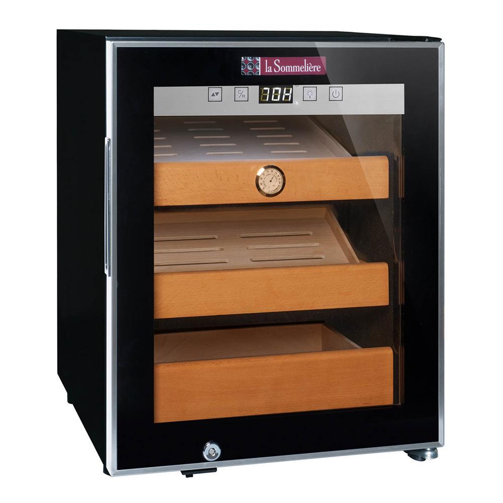 La Sommeliere CIG251 Humidor 3 Bölmeli Puro Saklama Dolabı