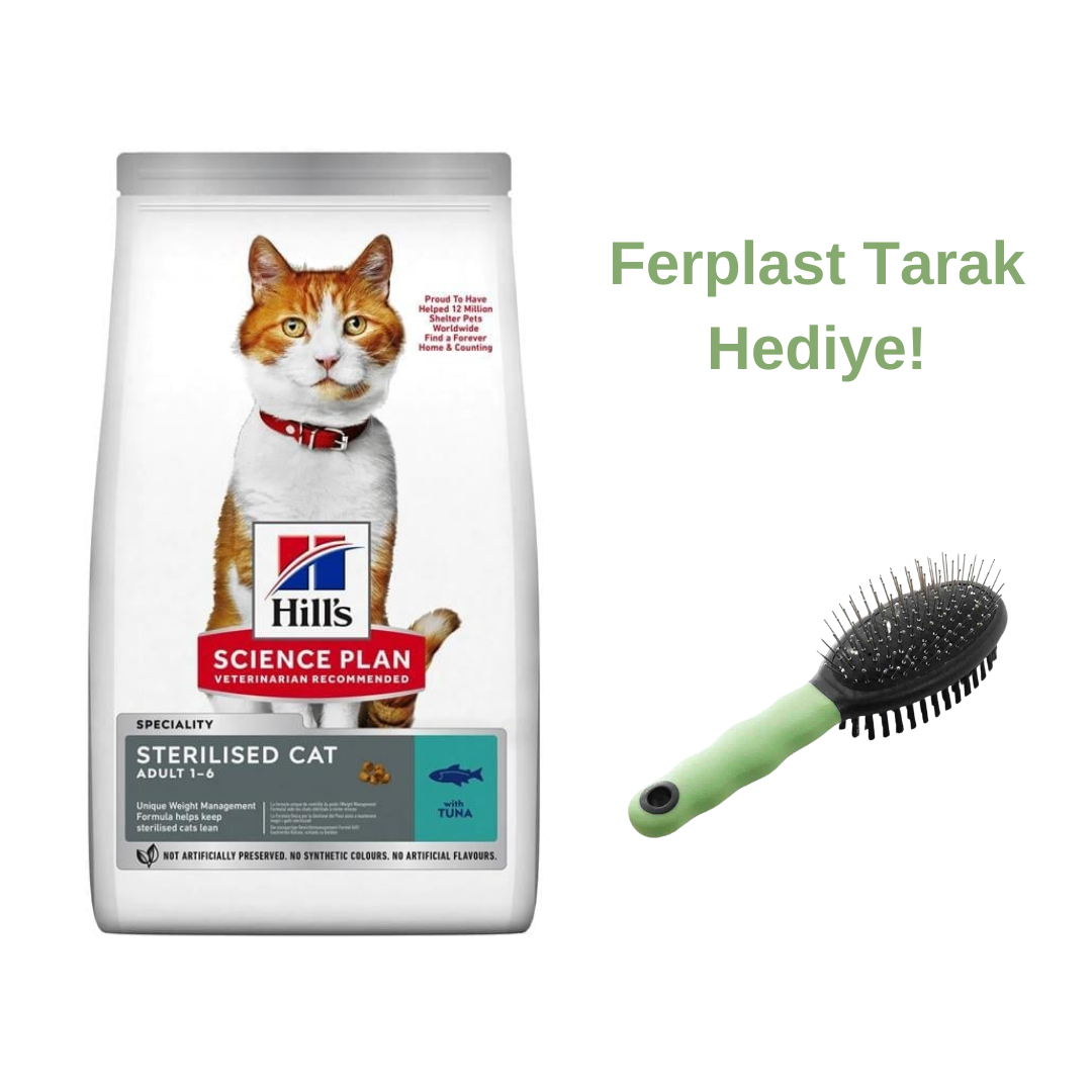 Hills Ton Balıklı Kısırlaştırılmış Yetişkin Kedi Maması 10kg
