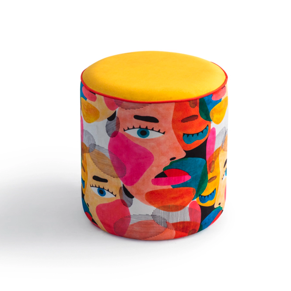 Puqqa Estilo Puf Desenli