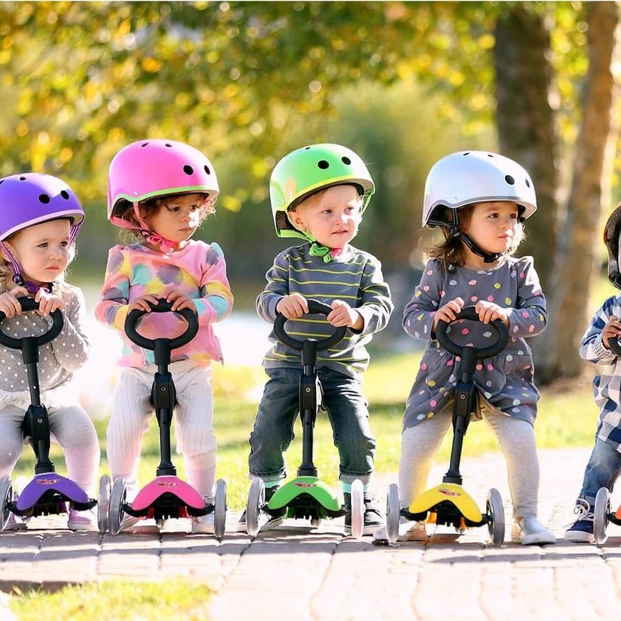 Micro Mini Micro 3in1 Deluxe 3 Tekerlekli Scooter Pembe