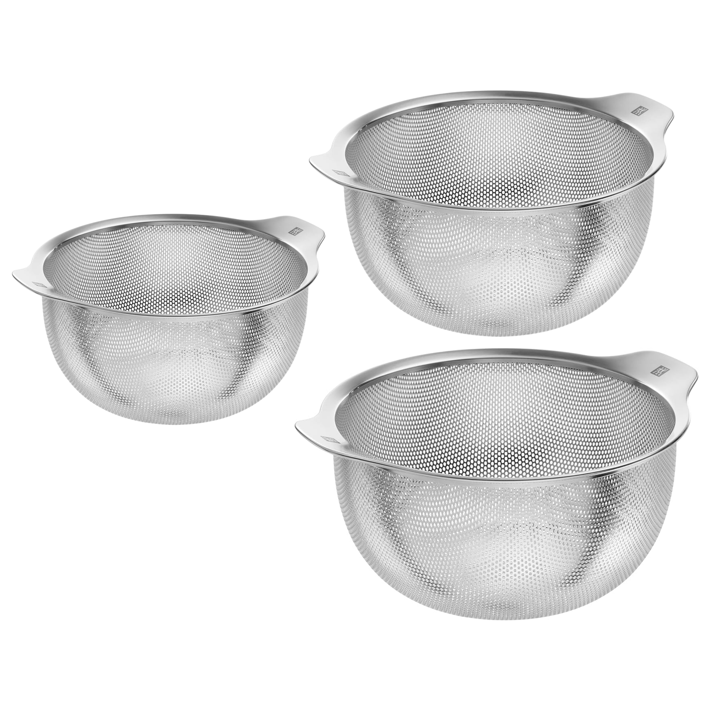Zwilling 16cm, 20cm, 24cm Paslanmaz Çelik Süzgeç Set