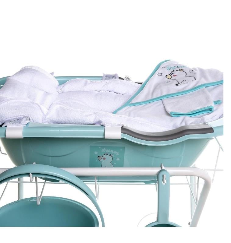 Babyjem Ayaklı 6 Parça Bebek Banyo Seti