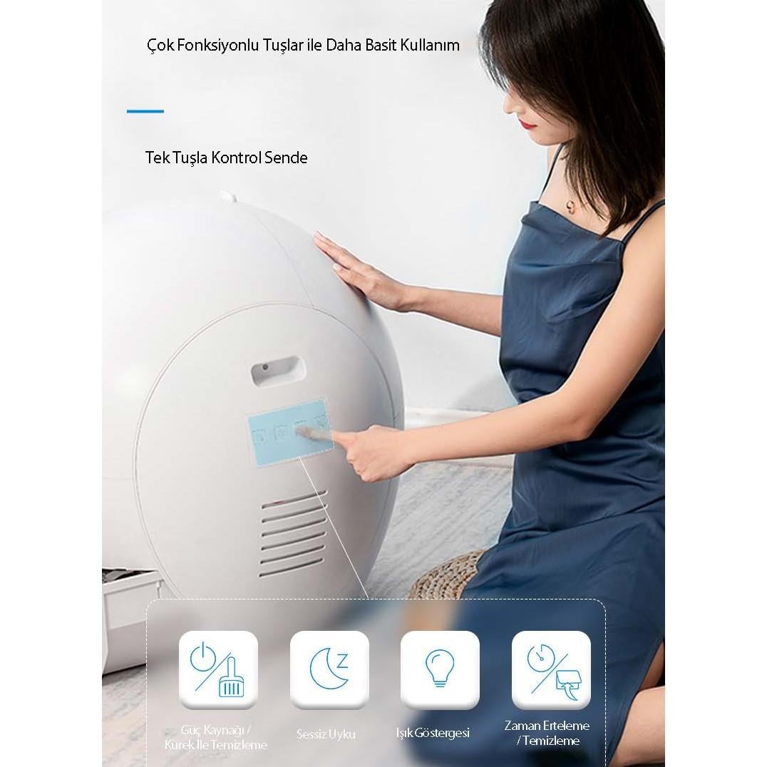 Els Pet ELS-E801 Akıllı Kedi Tuvaleti