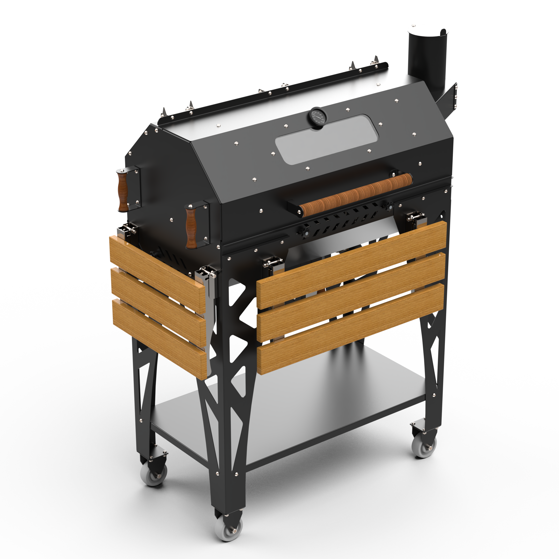 Hotbbaq Hot Quartz Long 74cm Camlı Barbekü Mangal