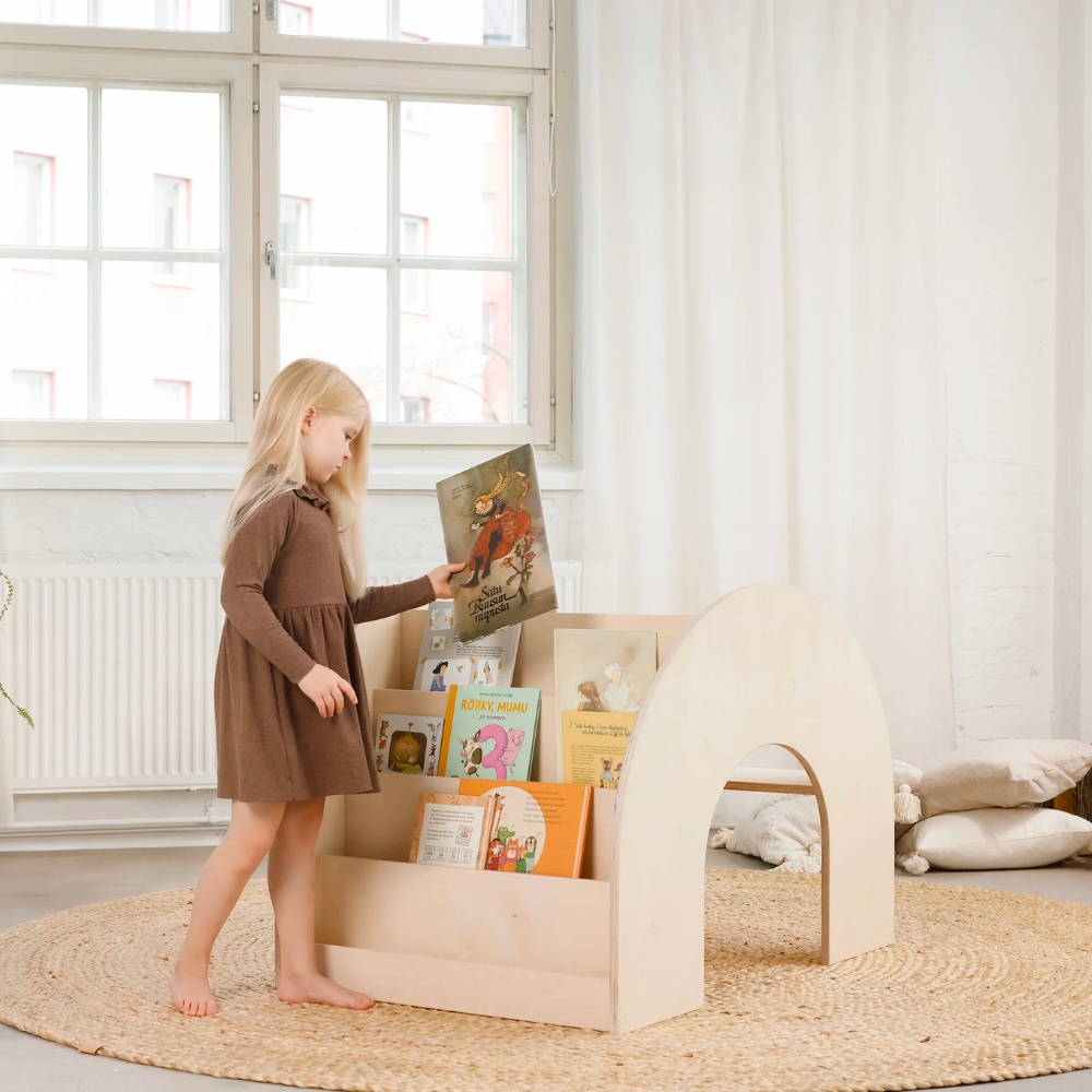 Reyo Micki Montessori Kitaplıklı Çalışma Masası