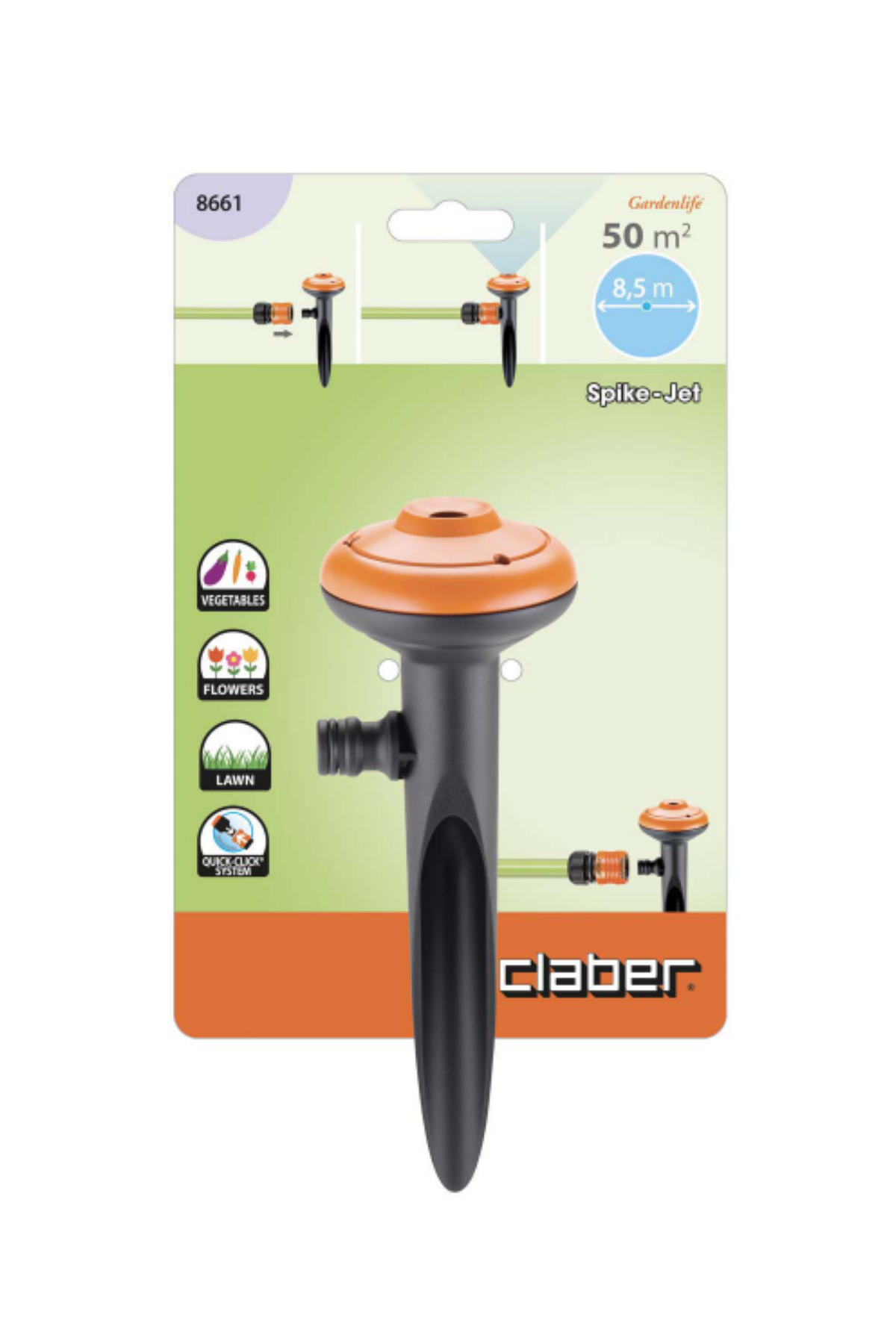 Claber 8661 Spike Jet Sulama Başlığı