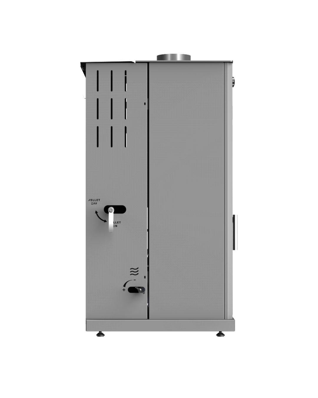 Baba's Silver 8 KW Kuzine Manuel Pelet Odun Sobası
