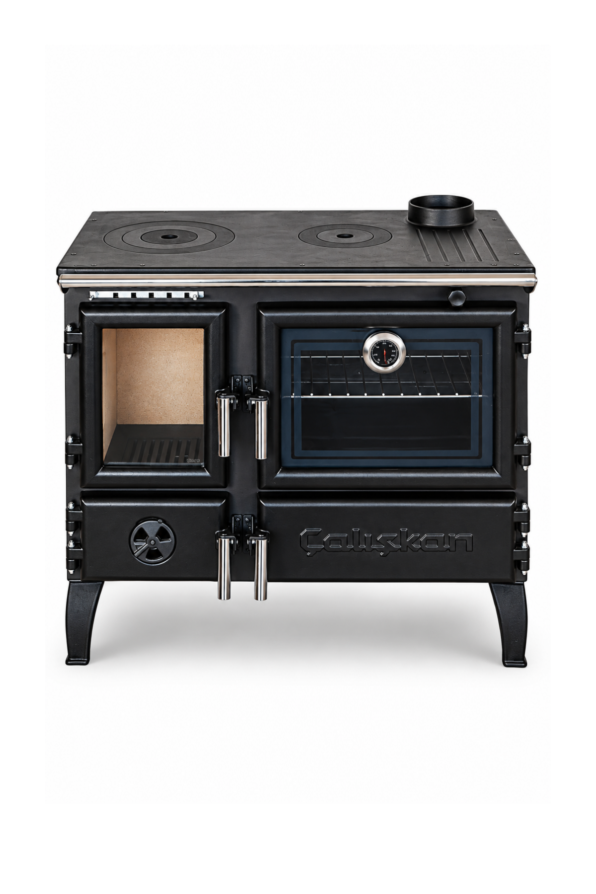 Reyo Stove Rabat Gurme Tuğlalı Fırınlı Şömine Soba EN Sertifikalı
