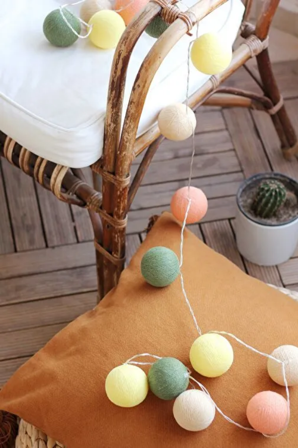 Boule De Petite Colors Of Autumn Işıklı Top Aydınlatma