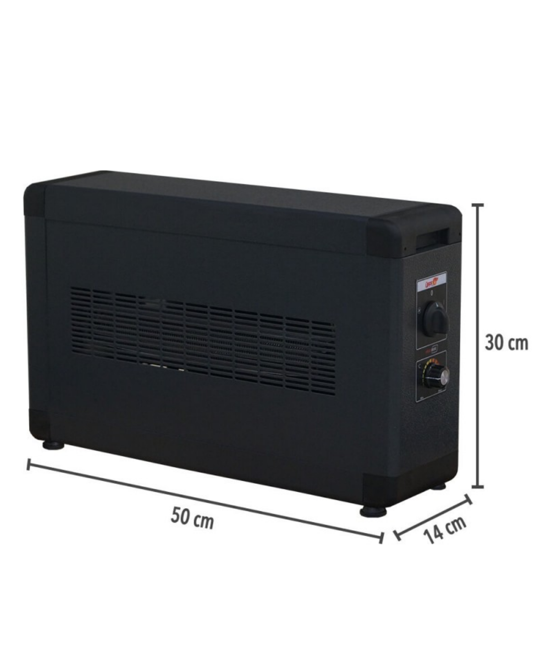 Heatbox HBB3000F Board 3000 watt Monofaze Elektrikli Fanlı Isıtıcı Füme