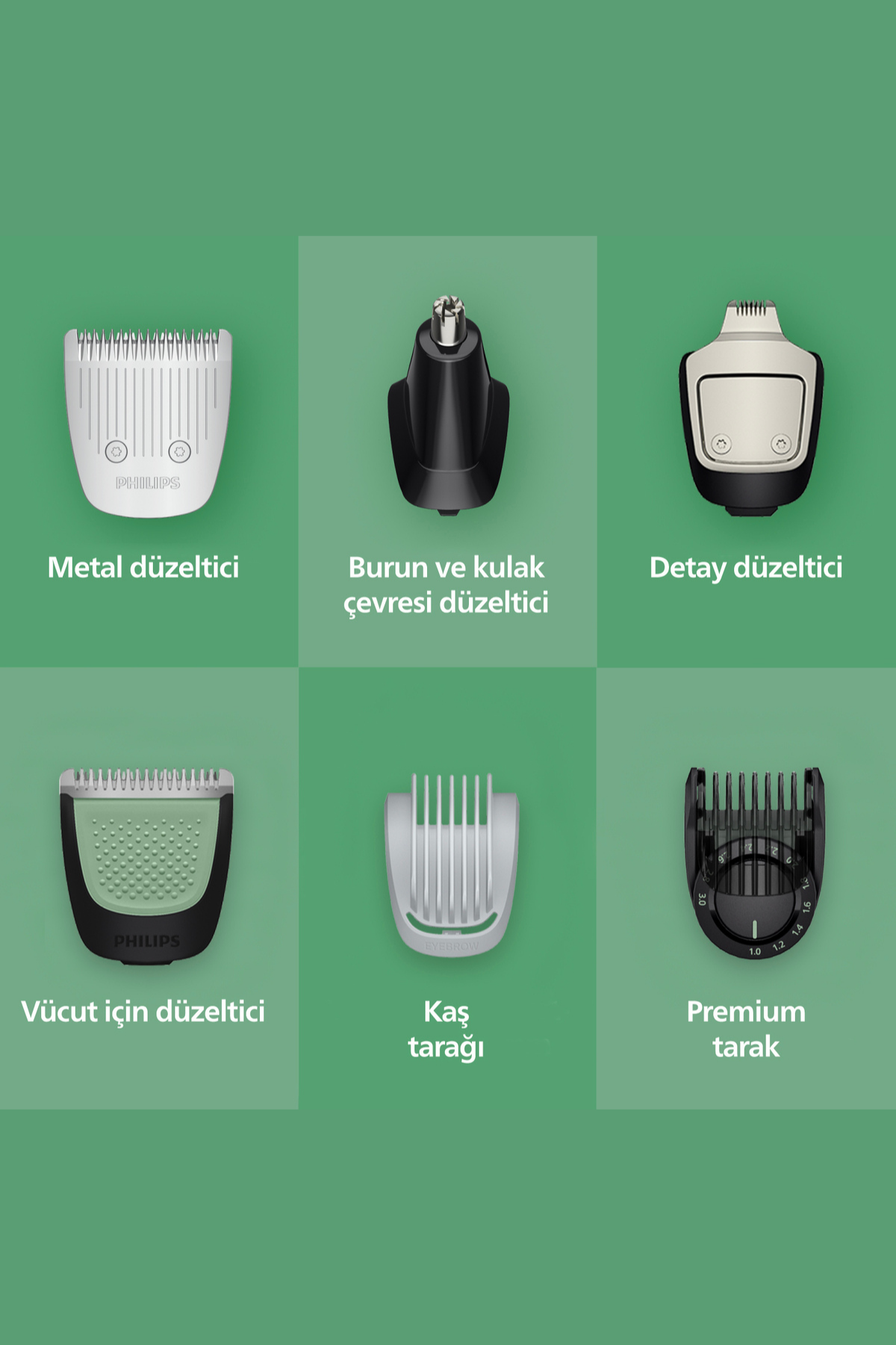 Philips 7000 Series MG7935/15 15in1 Islak Kuru Erkek Bakım Seti