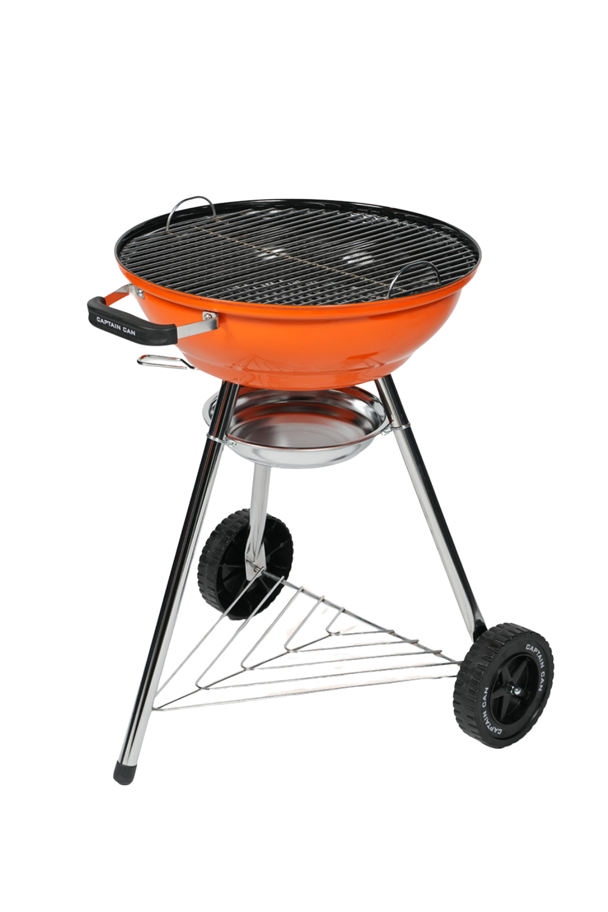 Captain Can Grill Set&Go 47 Kömürlü Mangal & Barbekü - Turuncu