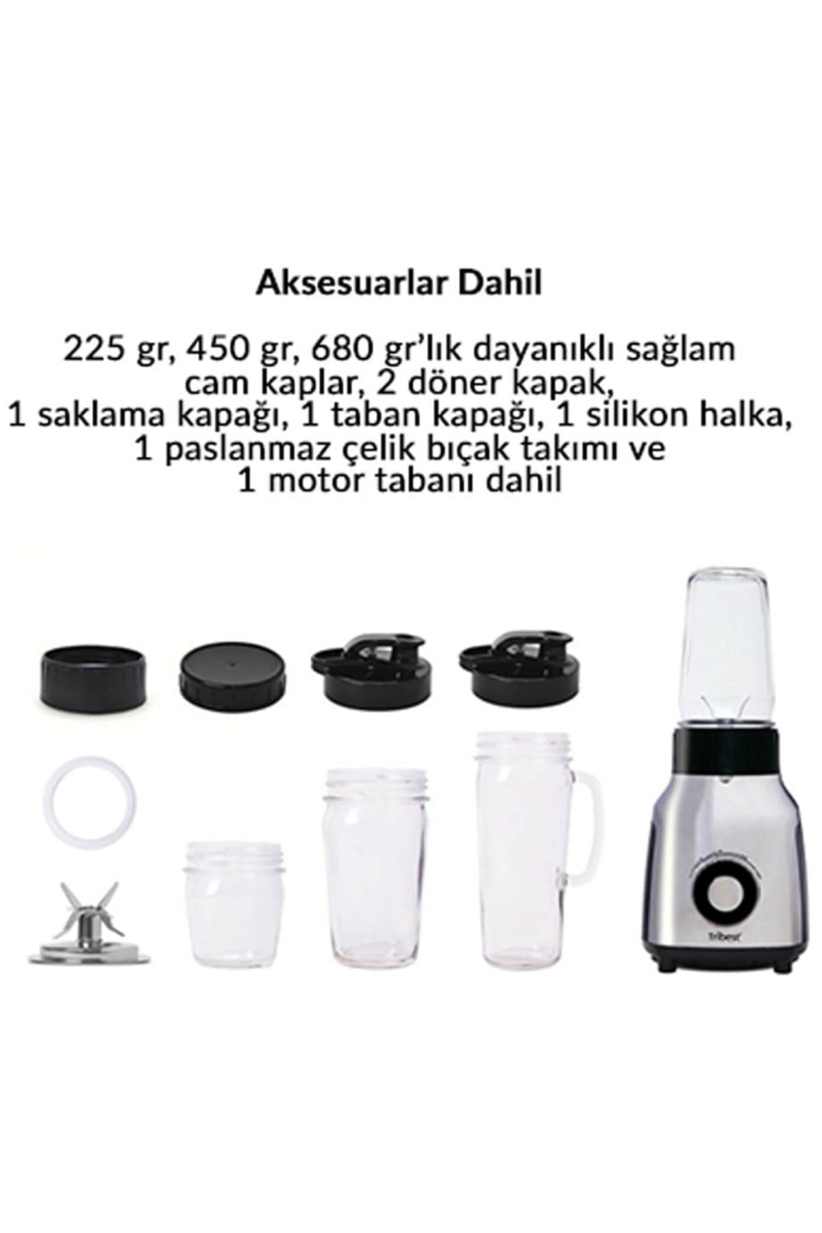 Tribest PBG-5050-C Glass 500 W Personal Blender