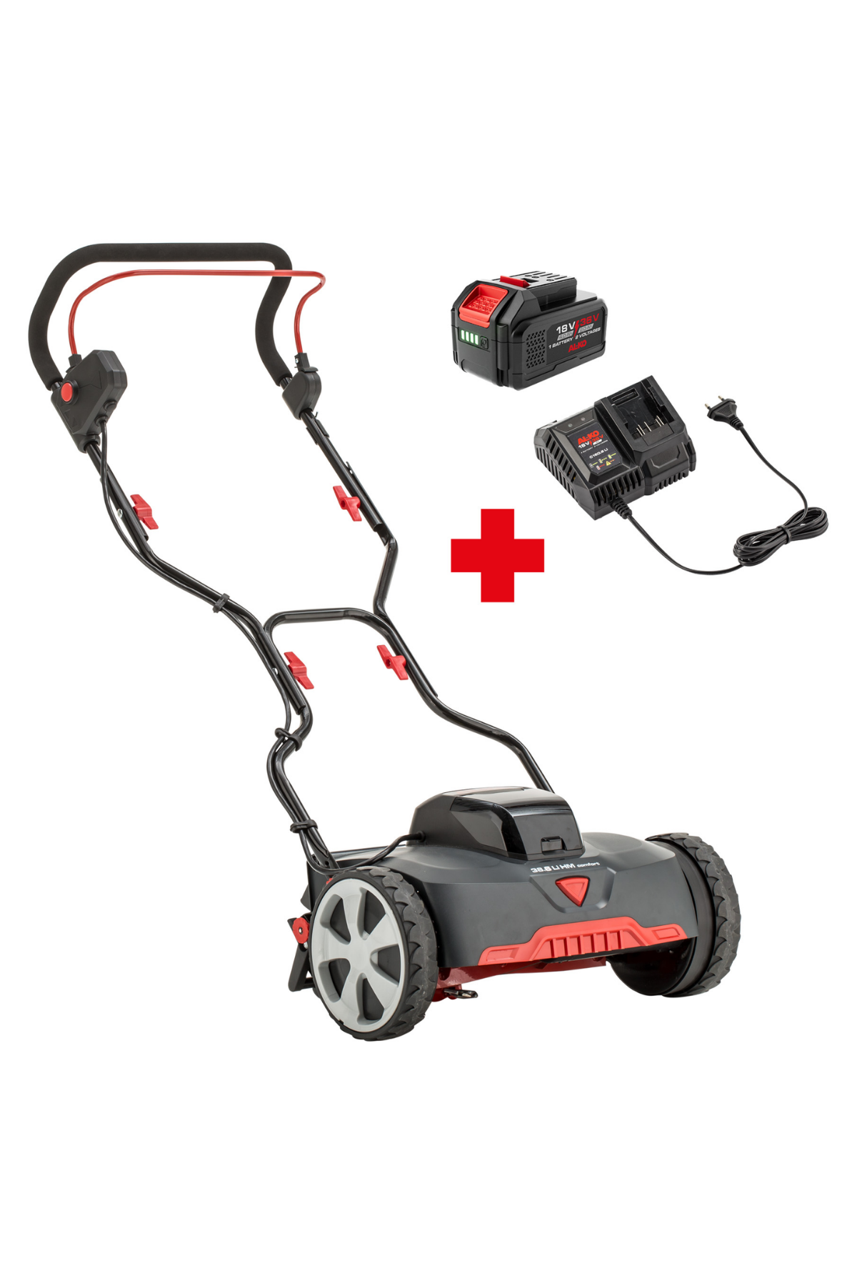 AL-KO 114.176 Razor Cut 38.6 Li HM Comfort Akülü Silindir Çim Biçme Makinesi