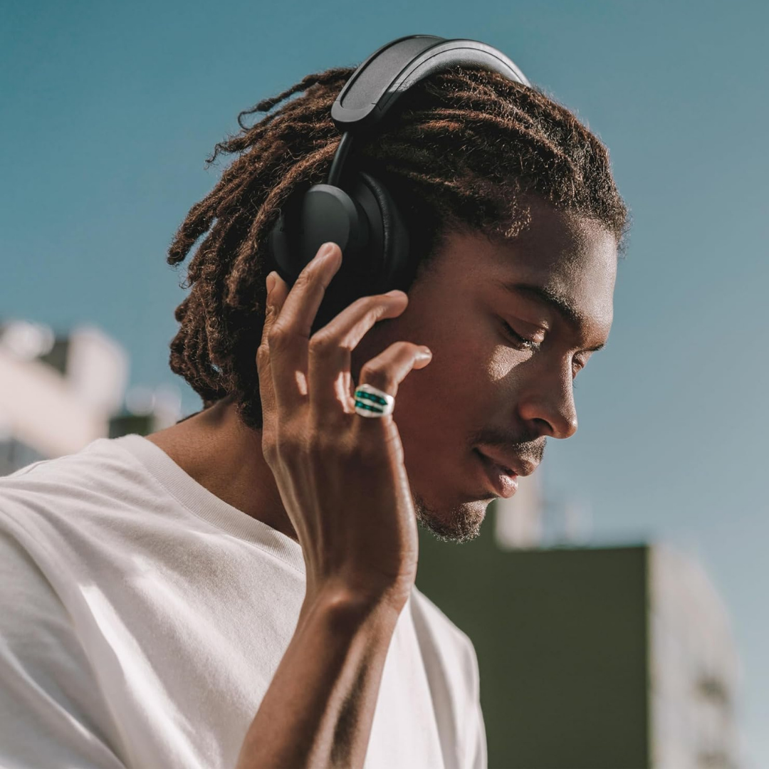 Urbanista Los Angeles ANC Siyah Kulak Üstü Bluetooth Kulaklık