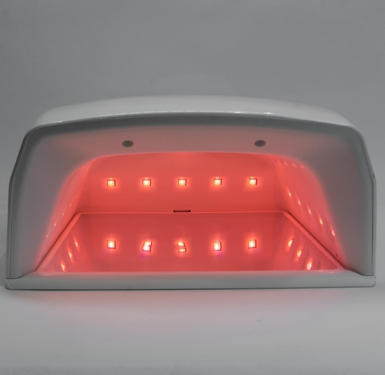 Reyo UV LED Kablosuz Pembe Işık Protez Tırnak Kalıcı Oje Kurutma Makinası Beyaz