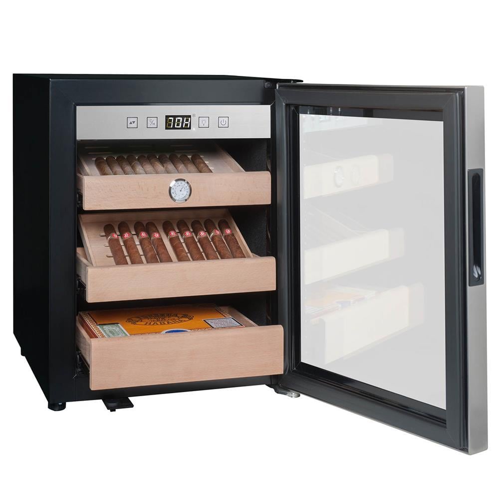 La Sommeliere CIG251 Humidor 3 Bölmeli Puro Saklama Dolabı