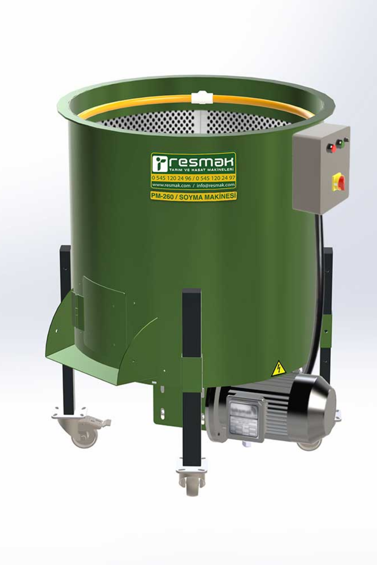 Resmak PM260A Devir Ayarlı Ceviz Soyma Makinesi