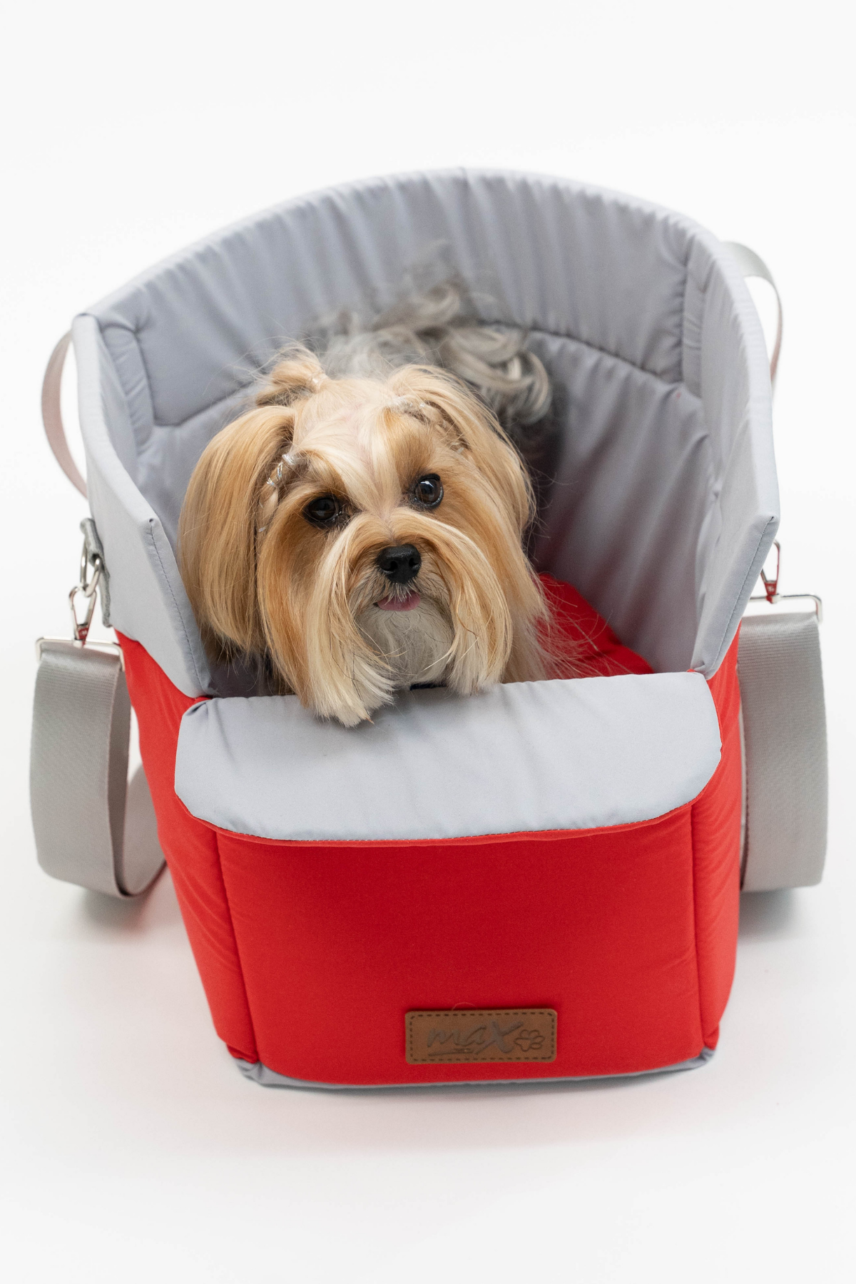 Reyo Max Design Kedi Köpek Taşıma Çantası Kırmızı – Seyahat için Hafif ve Hava Alabilen Evcil Hayvan Çantası